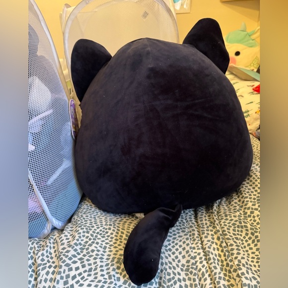 black and purple extra large squishmallow cat - Picture 3 of 5